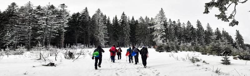 Akcesoria zimowe wędrówki