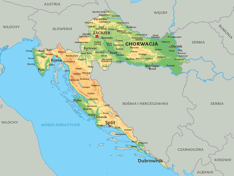 Atrakcje turystyczne Chorwacji