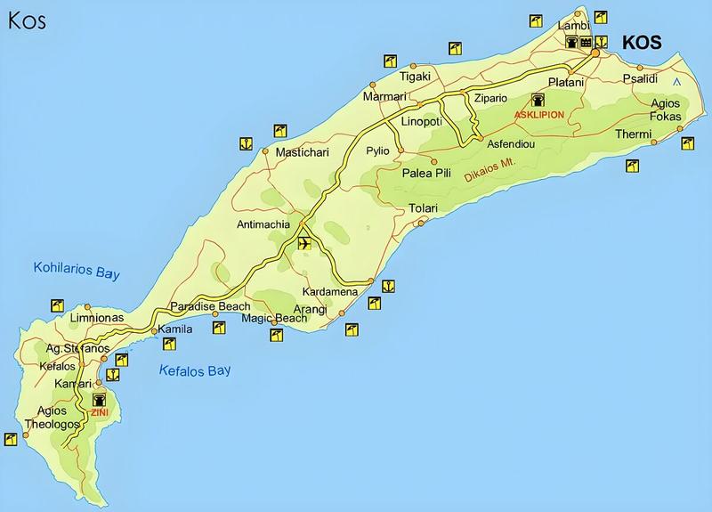 Wakacje na Wyspie Kos