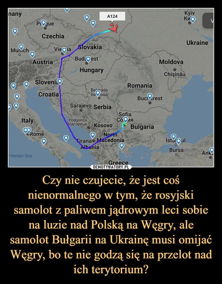 Trasy przelotów do Bułgarii