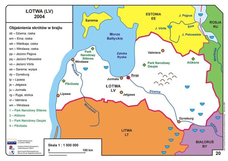 Lotwa i jej sąsiedzi: Ile państw graniczy z tym skandynawskim skarbem?