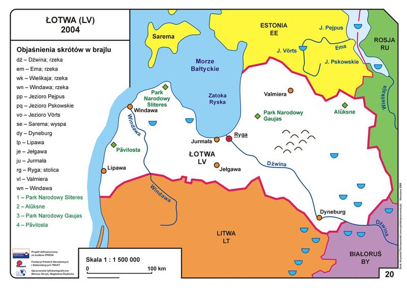 Lotwa i jej sąsiedzi: Ile państw graniczy z tym skandynawskim skarbem?