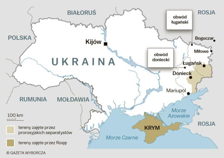 Sąsiedzi Ukrainy: Z kim graniczy ten kraj i jakie panstwa go otaczają?