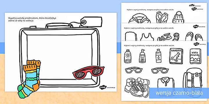 Organizacja bagażu na wakacje