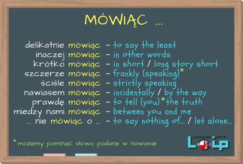 Podstawowe zwroty po angielsku