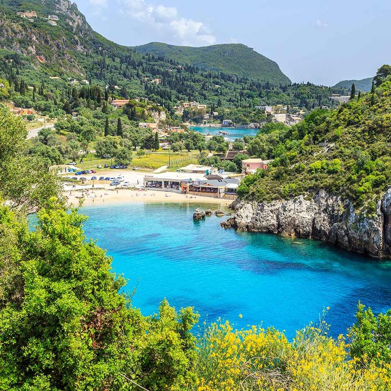 Lot z Polski na Korfu