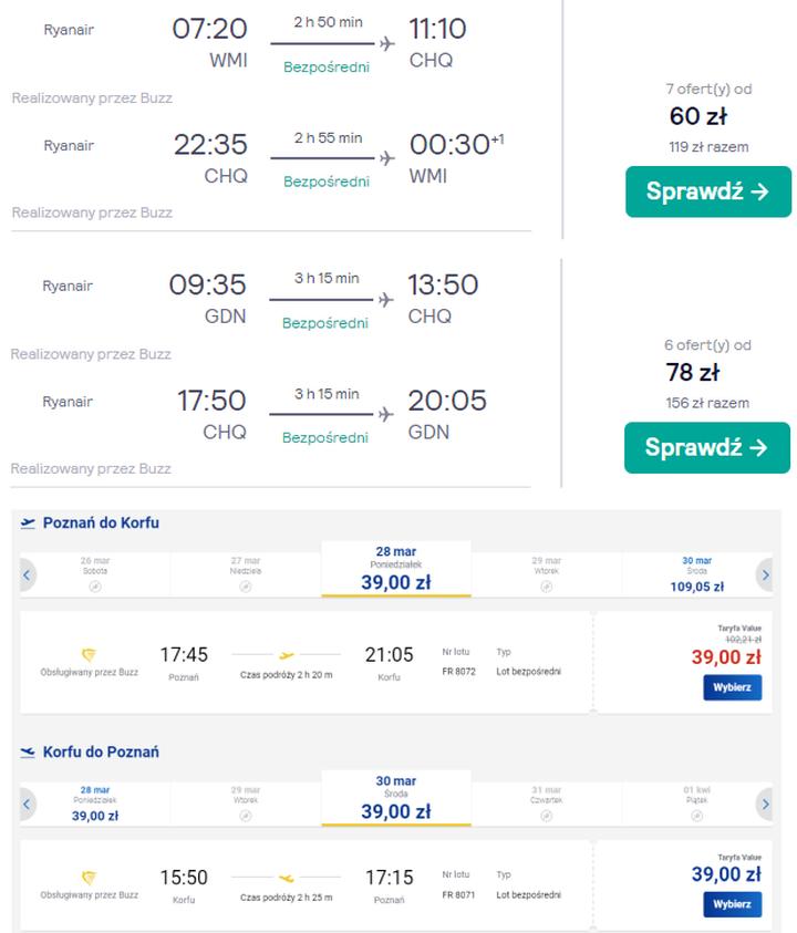 Przygotowanie do lotu i czas oczekiwania