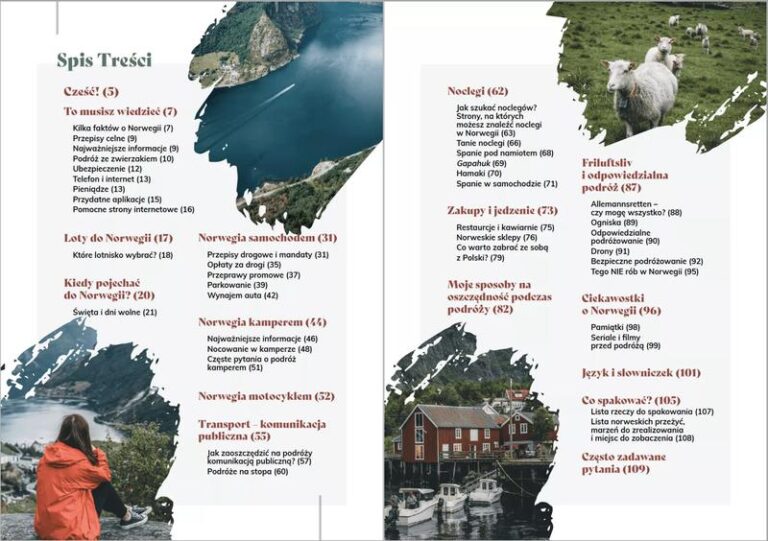 Co wziąć ze sobą do Norwegii? Lista najważniejszych rzeczy, które musisz mieć!