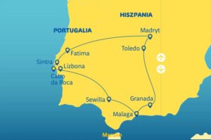 Portugalia na mapie Europy: z kim graniczy i jakie to państwa?