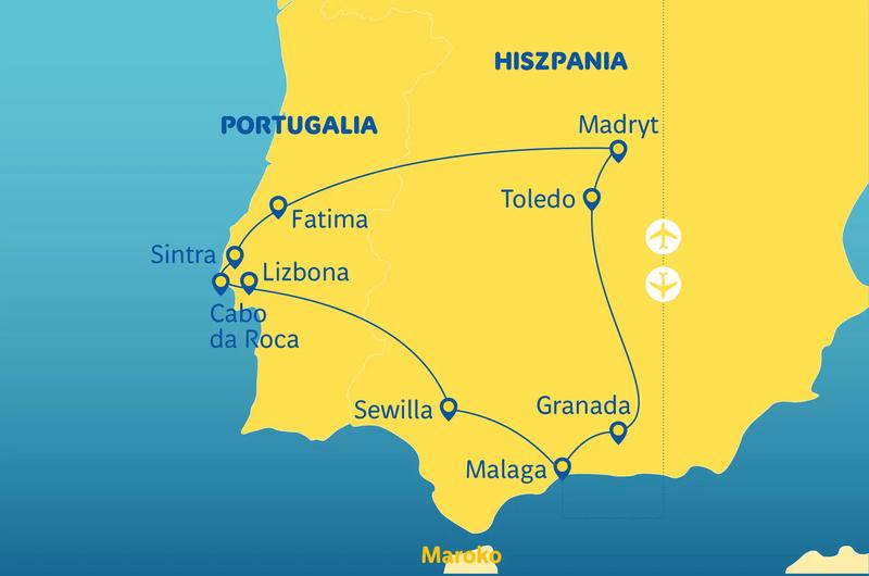 Portugalia na mapie Europy: z kim graniczy i jakie to państwa?